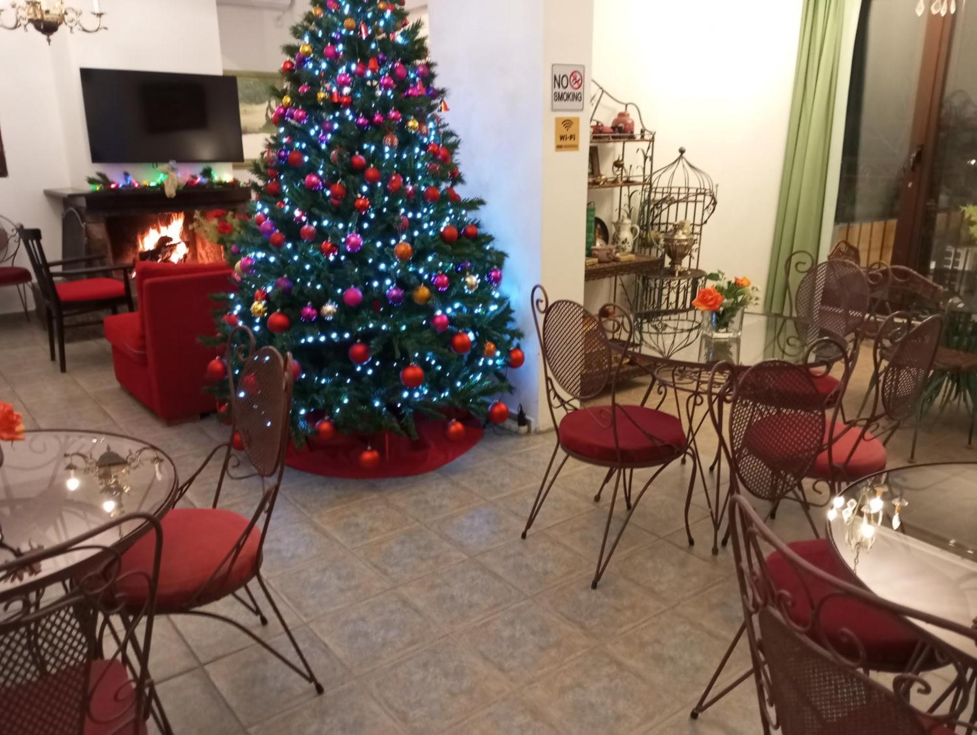 Hotel Xenonas Κithαiron à Vília Extérieur photo